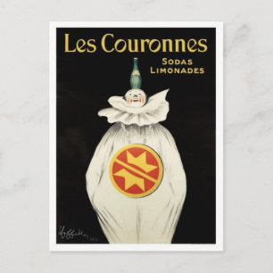 Vintage Limonade-Soda-Werbung Postkarte