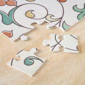 Vintage Linie Art Orientale Puzzle (Seite)