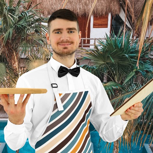 Vintage Linien Schürze