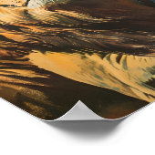 Vintage Lion Poster (Ecke)