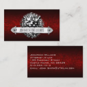 Vintage Lion Premium-Visitenkarten Visitenkarte (Vorne/Hinten)