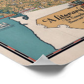 Vintage Literaturübersicht Kanadas Poster (Ecke)