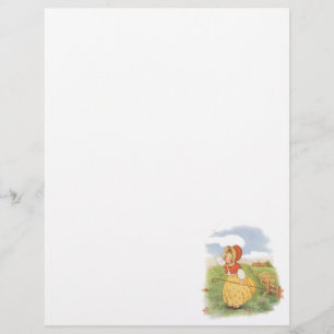 Vintage Little Bo Peep Muttergans-Kinderreim Flyer