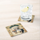 Vintage little cook rechteckiger pappuntersetzer (Vor Ort)