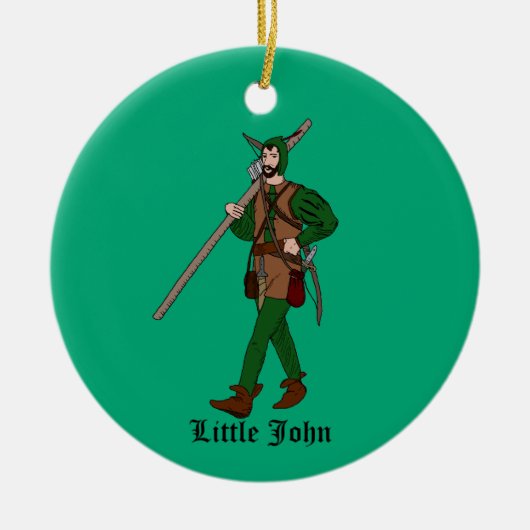 Vintage Little John Christmas Ornament (Vorne)