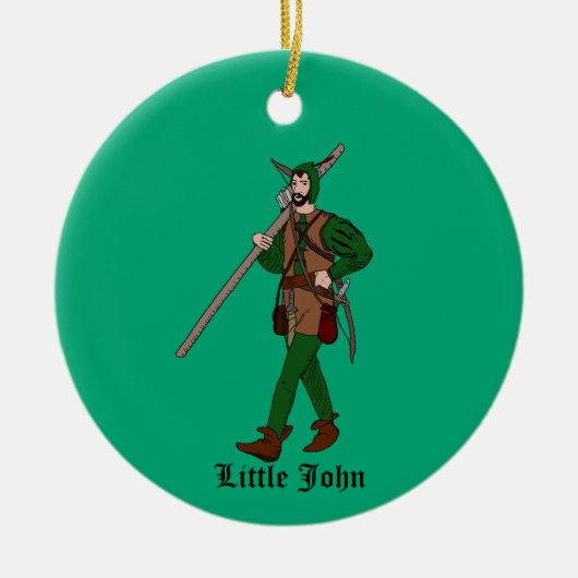 Vintage Little John Ornament (Vorne)