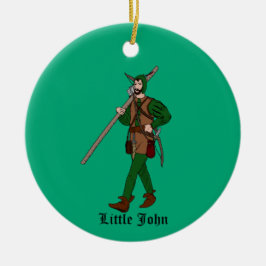 Vintage-Little-John-Schmuck Keramik Ornament