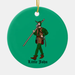 Vintage-Little-John-Schmuck Keramik Ornament
