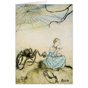 Vintage Little Miss Muffet von Arthur Rackham