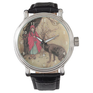 Vintage Little Red Riding Hood von Warwick Goble Armbanduhr