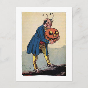 Vintage Little Wizard of Oz Illustration Postkarte