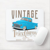 Vintage LKW-Gesellschaft Mousepad (Mit Mouse)