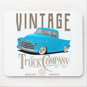 Vintage LKW-Gesellschaft Mousepad