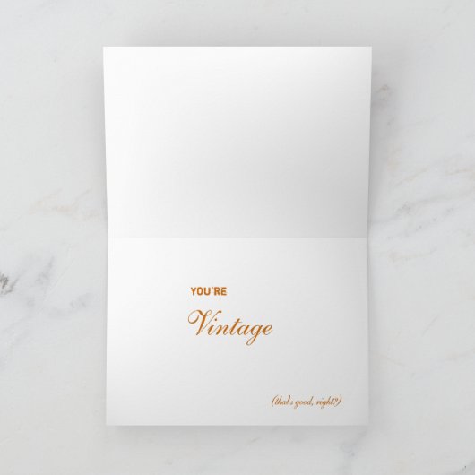 Vintage LKW-Humoradokarte Karte (Innenseite)