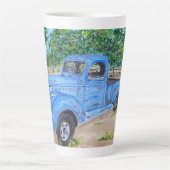 Vintage LKW Latte Tasse (Vorderseite)