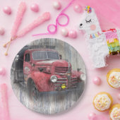 VINTAGE-LKW PAPPTELLER (Party)