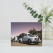 Vintage LKW-Postkarte Postkarte (Stehend Vorderseite)