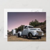 Vintage LKW-Postkarte Postkarte (Vorne/Hinten)