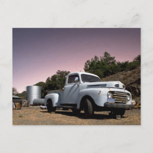 Vintage LKW-Postkarte Postkarte