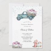 Vintage LKW- und Kürbiskuppeldusche lädt ein (Vorderseite)