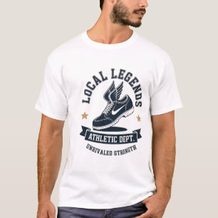 Vintage "LOCAL LEGENDS" Athletic Dept. Flügelschuh T-Shirt