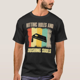 Vintage Löcher treffen Seelen zerdrücken Retro Cor T-Shirt