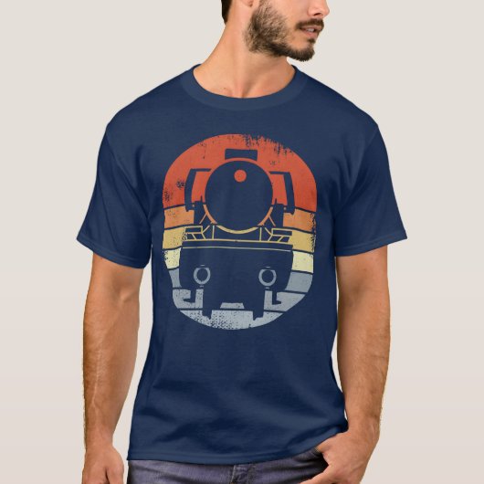 Vintage Locomotive gift T-Shirt (Vorderseite)