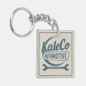 Vintage Logo Keychain Schlüsselanhänger (Vorderseite links)