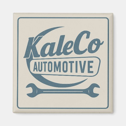 Vintage Logo Magnet (Vorne)