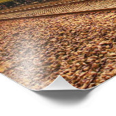 Vintage Lokomotivbahn Landschaftliches Foto Drucke (Ecke)