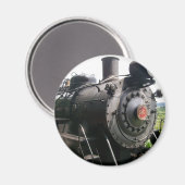 Vintage Lokomotivbahn Magnet (Vorderseite/Rückseite)