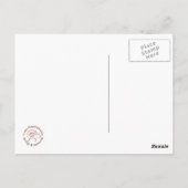 Vintage Lokomotive Langschlaufe Postkarte (Rückseite)