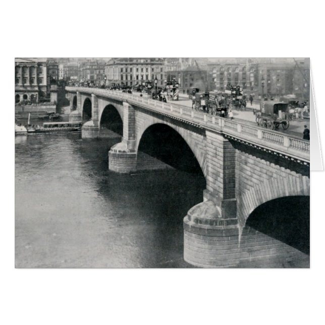 Vintage London Bridge (Vorderseite (Horizontal))