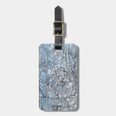 Vintage London-England Region Karte Gepäckanhänger (Vorderseite vertikal)