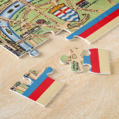 Vintage London Map 8x10 Puzzle (Seite)