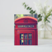 Vintage London-Stadt-roter allgemeines Postkarte (Stehend Vorderseite)