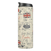 Vintage London Thermobecher Thermosbecher (Nach rechts gedreht)