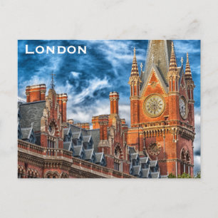 Vintage London Travel Tourism Postcard Postkarte
