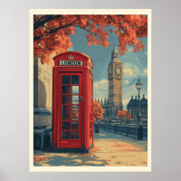 Vintage Londoner Reise