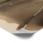 Vintage Londoner Straßen Poster (Ecke)