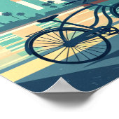 Vintage Long Beach Poster (Ecke)