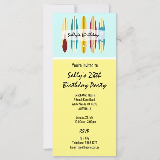 Vintage Longboards (Vorderseite)