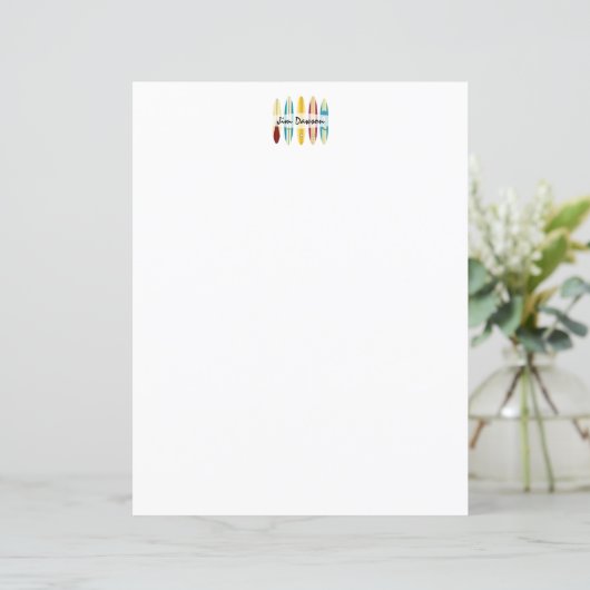 Vintage Longboards (Stehend Vorderseite)