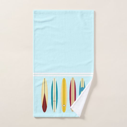 Vintage Longboards Badhandtuch Set (Handtuch)