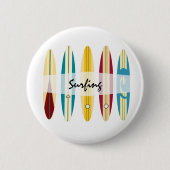 Vintage Longboards Button (Vorderseite)