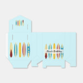 Vintage Longboards Geschenkschachtel (Ungefaltet)