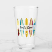 Vintage Longboards Glas (Vorderseite)