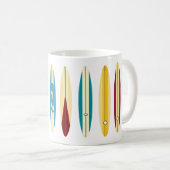 Vintage Longboards Kaffeetasse (VorderseiteRechts)