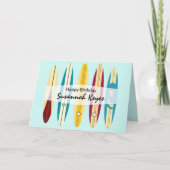 Vintage Longboards Karte (Vorderseite)