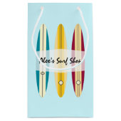 Vintage Longboards Kleine Geschenktüte (Rückseite)